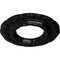 Ekena Millwork Lisbon Ceiling Medallion (Fits Canopies up to 7"), Hand-Painted Jet Black, 15 3/8"OD x 7"ID x 1"P CM15LIBLF - alternate 3